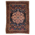 Antique Persian Kurdish Bijar Rug — 1920s | 4'6" x 6'1"